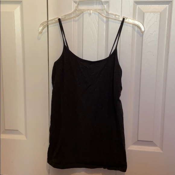 Grey spaghetti strap tank top - Picture 1 of 1
